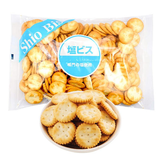 日本松永制果盐味苏打饼干300g 咸香苏打味，每一口都意犹未尽 150266 商品图0