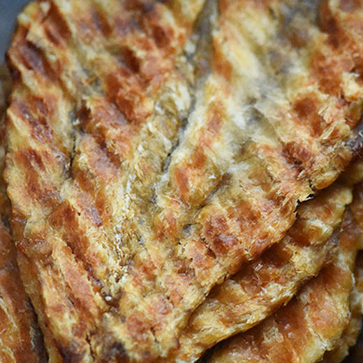丹东现烤鮟鱇鱼片 每一片都是新鲜鱼肉 低温烘烤 口感劲道 越嚼越香 商品图7