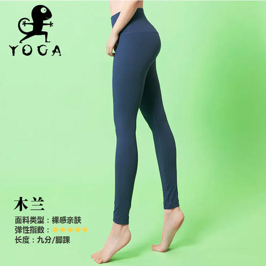 壁虎瑜伽 【木兰-裤子】春夏瑜伽美腿九分裤 商品图0