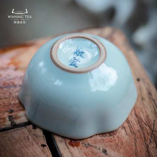 问鼎 敬贤汝瓷海棠小筑杯对杯 商品图3