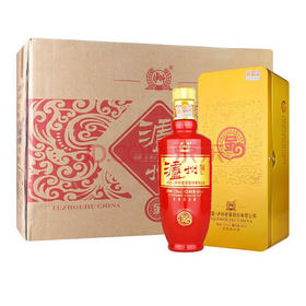 【推荐】泸州老窖股份 土豪金 金9 52度 480ml*6 整箱装