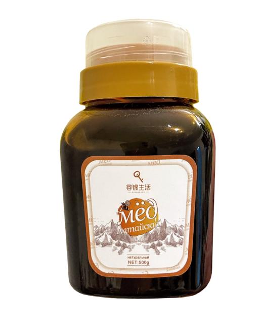 俄罗斯进口自产蜂巢蜜源荞麦蜂蜜0添加蜂蜜瓶装