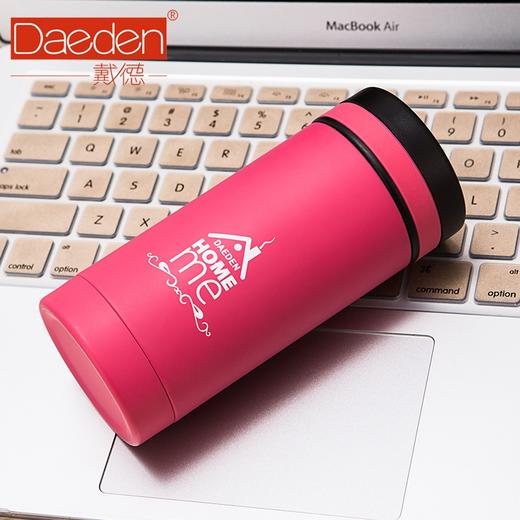*德国戴德DK086 保温杯女可爱创意便携真空不锈钢18/10保温水杯直身杯子 商品图3