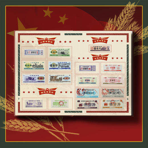 《华夏粮仓 》281枚粮票等票证 商品图4