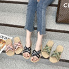 【服饰鞋包】沙滩时尚交叉小熊平底休闲凉拖鞋浴室拖鞋 商品缩略图1