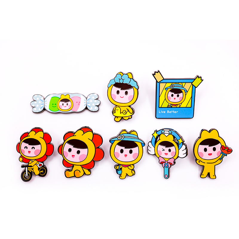 夏日系列小团徽章