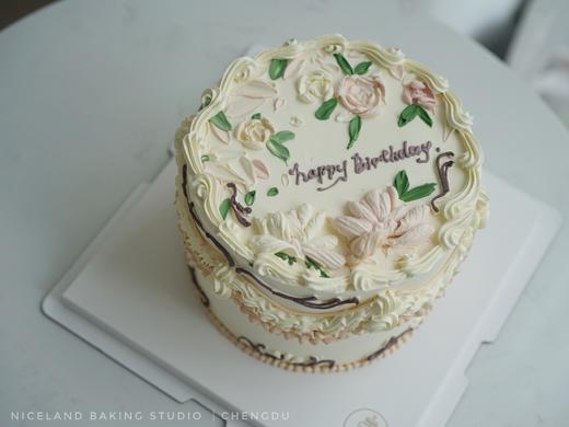 复古刮刀花 商品图3