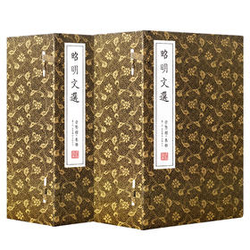 古体本 昭明文选2函17册 安徽泾县手工抄造宣纸