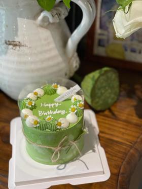 雏菊小四寸蛋糕