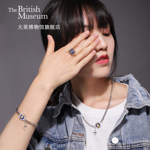 大英博物馆莎纸书系列男女同款双面首饰项链手链戒指 商品图0
