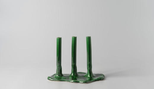 艺术家王画烛台作品-有根的花 商品图5