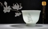 莺歌陶坊 玉兰杯（正宗景德透润瓷，容量80ml,高度5.3CM，口径6.9CM） 商品缩略图1