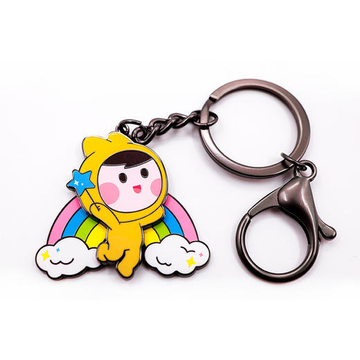 夏日系列小团双层钥匙链 商品图2
