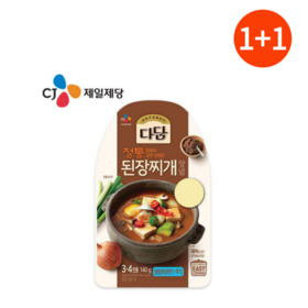 【1+1】CJ 传统 大酱汤调料 140g