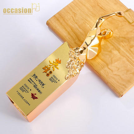 英雄胜利奖杯定制定做diy水晶订制高档大气创意小金人冠军纪念品 商品图2