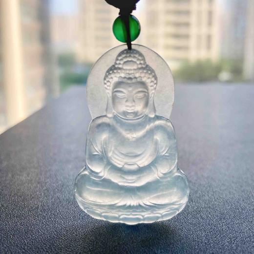 冰种翡翠大日如来 商品图8