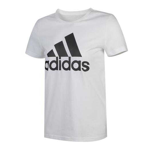 阿迪达斯adidas 新款大logo 女款运动T恤 女式T恤  FQ3238 商品图0