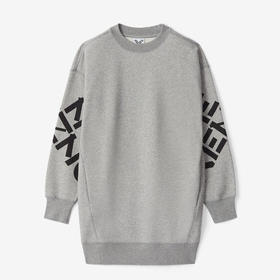 KENZO 高田贤三 女士灰色卫衣 FA62 RO767 4MS 94