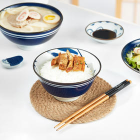 御宅独角兽餐具组 蓝色猫咪一人食餐具