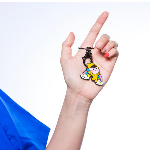 夏日系列小团双层钥匙链 商品图4
