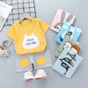 【好衣服源自好做工】儿童短袖套装夏季韩版女童T恤短裤男童服装童装 商品缩略图1