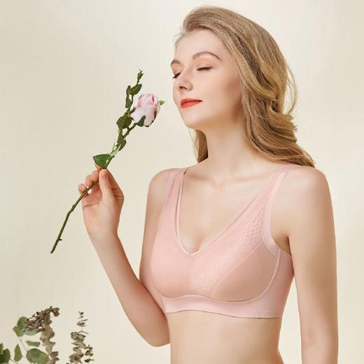  感薄款蚕丝聚拢收副乳文胸 商品图2