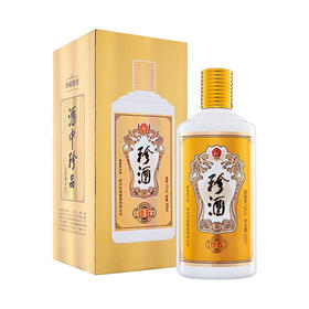 贵州珍酒金版珍五53度酱香型白酒 500ml/1瓶/2瓶/6瓶整箱