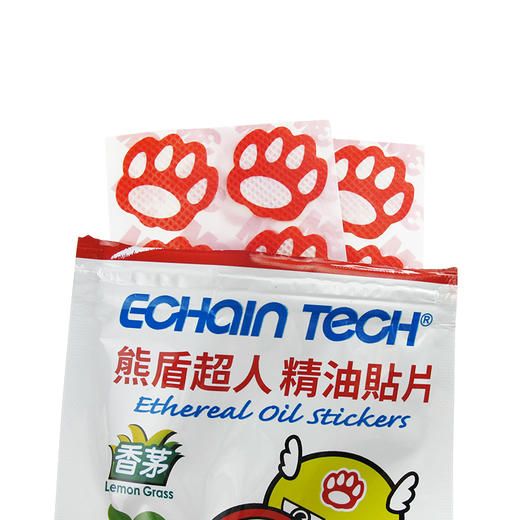 勿点【库妈妈网店专用】熊盾超人驱蚊贴薰衣草味12枚3袋装 商品图1
