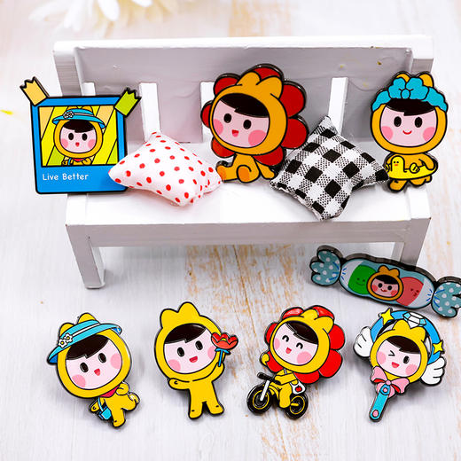 夏日系列小团徽章 商品图1