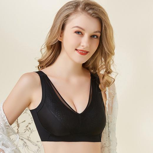  感薄款蚕丝聚拢收副乳文胸 商品图3