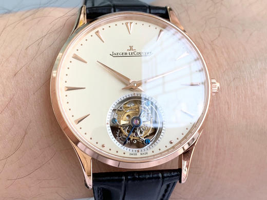 【贵重物品】积家Master大师系列 真陀飞轮男士腕表 搭载定制真飞轮全自动机械机芯 商品图5