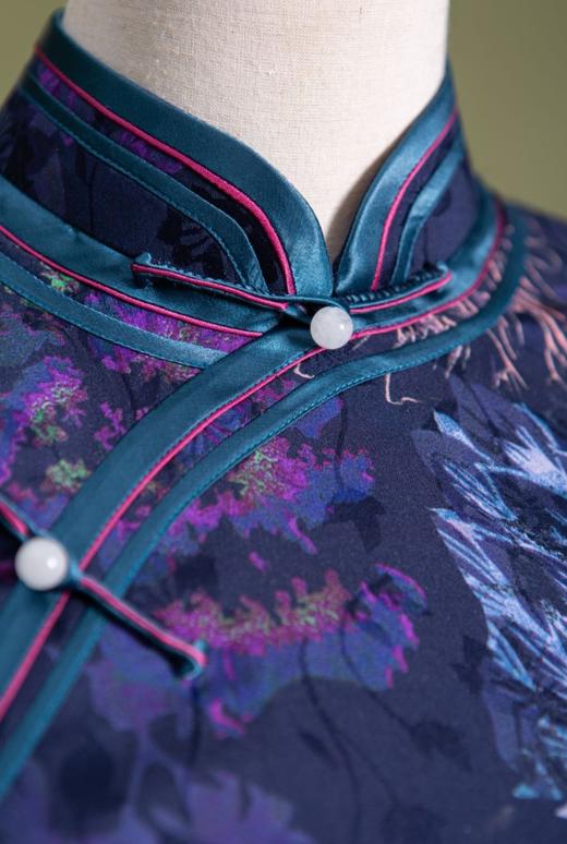 荷言 HEYEN 山樱美人 真丝面料 商品图4