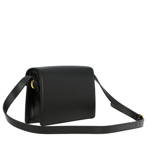 GUCCI 古驰 女士 GG Marmont 系列 皮革斜挎单肩包 黑色 589474 1DB0G 1000 商品图1