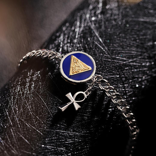 大英博物馆莎纸书系列男女同款双面首饰项链手链戒指 商品图3