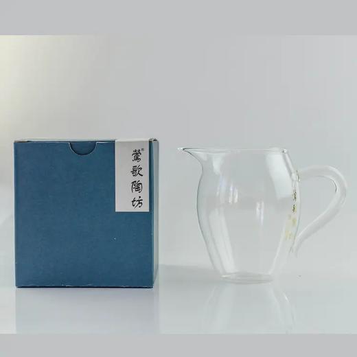 莺歌陶坊 玻璃公道杯350ml（高款，含盒子） 商品图0