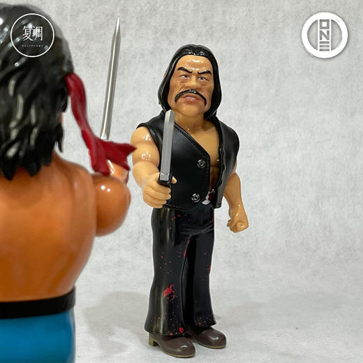 现货 壹工坊 燃闘狼番外篇 Uncle Matty麦刀叔 搪胶 商品图0