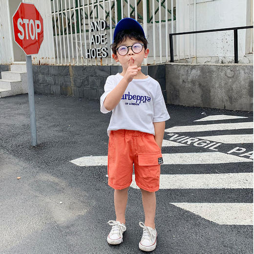 男童短裤夏装工装裤韩版中小童洋气夏季五分裤男孩中裤宝宝裤子夏 商品图4