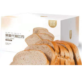 【9.5元/盒】品诚如苏黑麦代餐吐司面包500g（0707299）