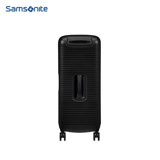 新秀丽新款中间对开型设计圆形中控密码锁缓冲减震PP材质拉杆箱KE9*001 商品图7