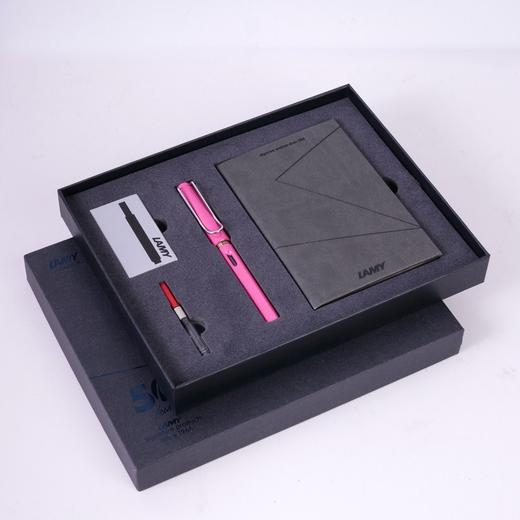 凌美(LAMY) 狩猎者系列钢笔墨水笔墨胆笔记本商务套装 商品图0
