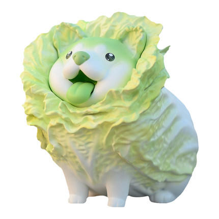 动物星球 野菜精灵 菜狗 手办 潮玩 商品图2