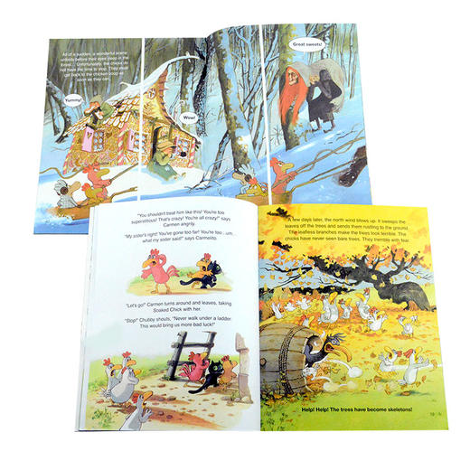 英文版不一样的卡梅拉全套1-12册儿童绘本图书漫画书我想去看海  商品图4