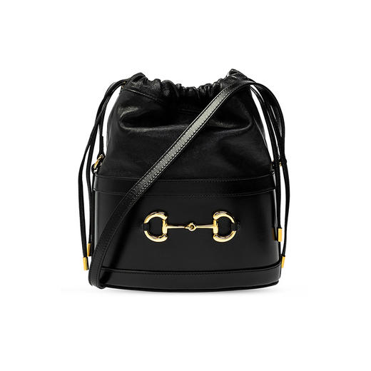 GUCCI 古驰 女士Gucci 马衔扣1955系列水桶包 黑色 602118 1DBYG 1000 商品图0