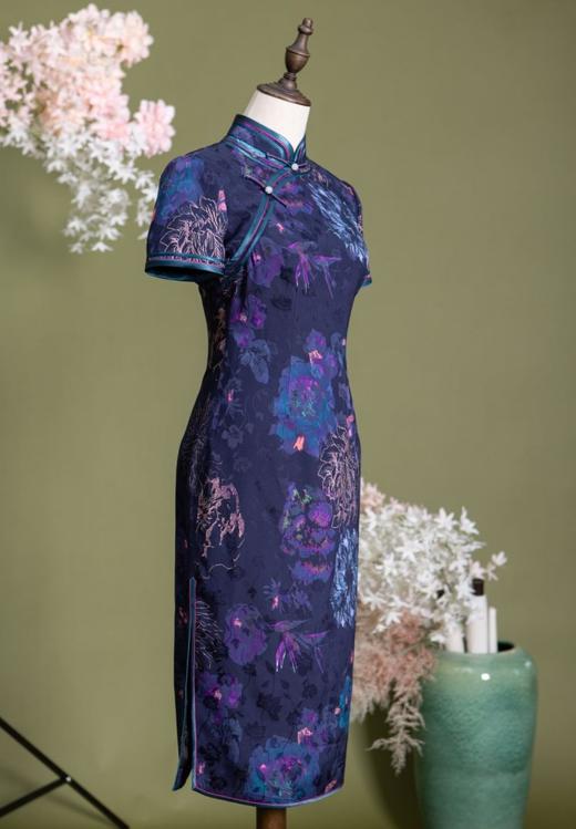 荷言 HEYEN 山樱美人 真丝面料 商品图2