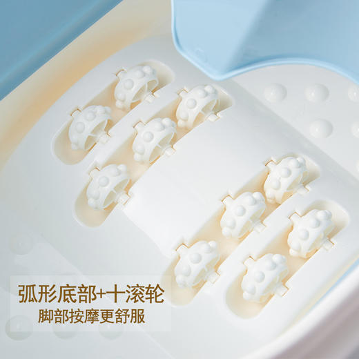 【赠挂钩+磨脚石】升级款折叠款可按摩泡脚桶 便携式足浴桶 商品图4