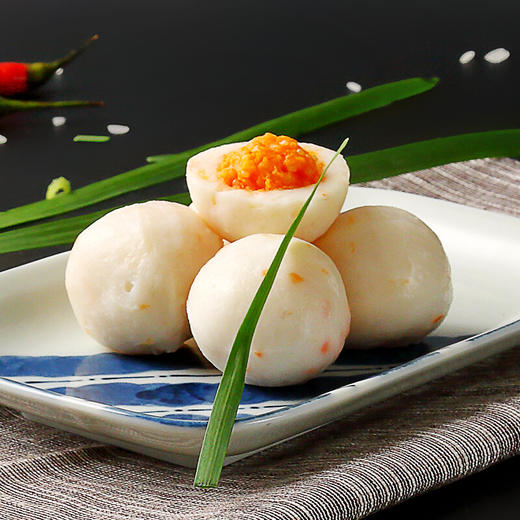 海霸王鱻宴龙虾风味球/芝士鱼蛋/鱼籽包/蟹味宝/芝士包/鱼竹轮/潮汕鱼丸/潮汕牛筋丸/墨鱼香肠 商品图5