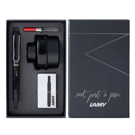 凌美(LAMY) 狩猎者钢笔墨水笔礼品笔礼盒套装含墨水+吸墨器+墨胆 商品图1