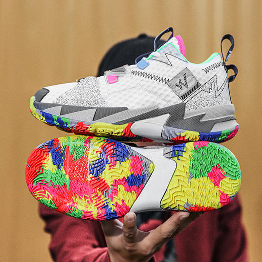 【篮球鞋】运动鸳鸯中高帮篮球鞋 商品图2