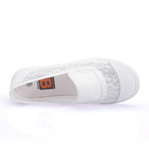 【服饰鞋包】飞耀平底透气网鞋蕾丝帆布鞋 商品图1