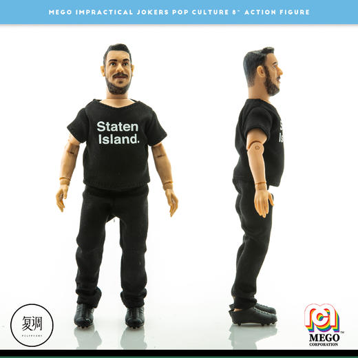 现货 Mego 好友互整 Impractical Jokers 挂卡 8英寸 潮玩 商品图10